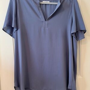 COPY - Pleione Blue Short Sleeve Top